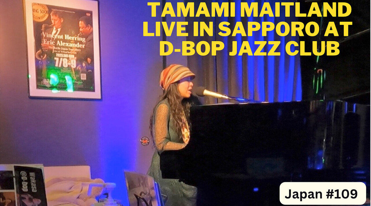 Tamami Maitland Live at Dbop Jazz Club in Sapporo, Japan #109