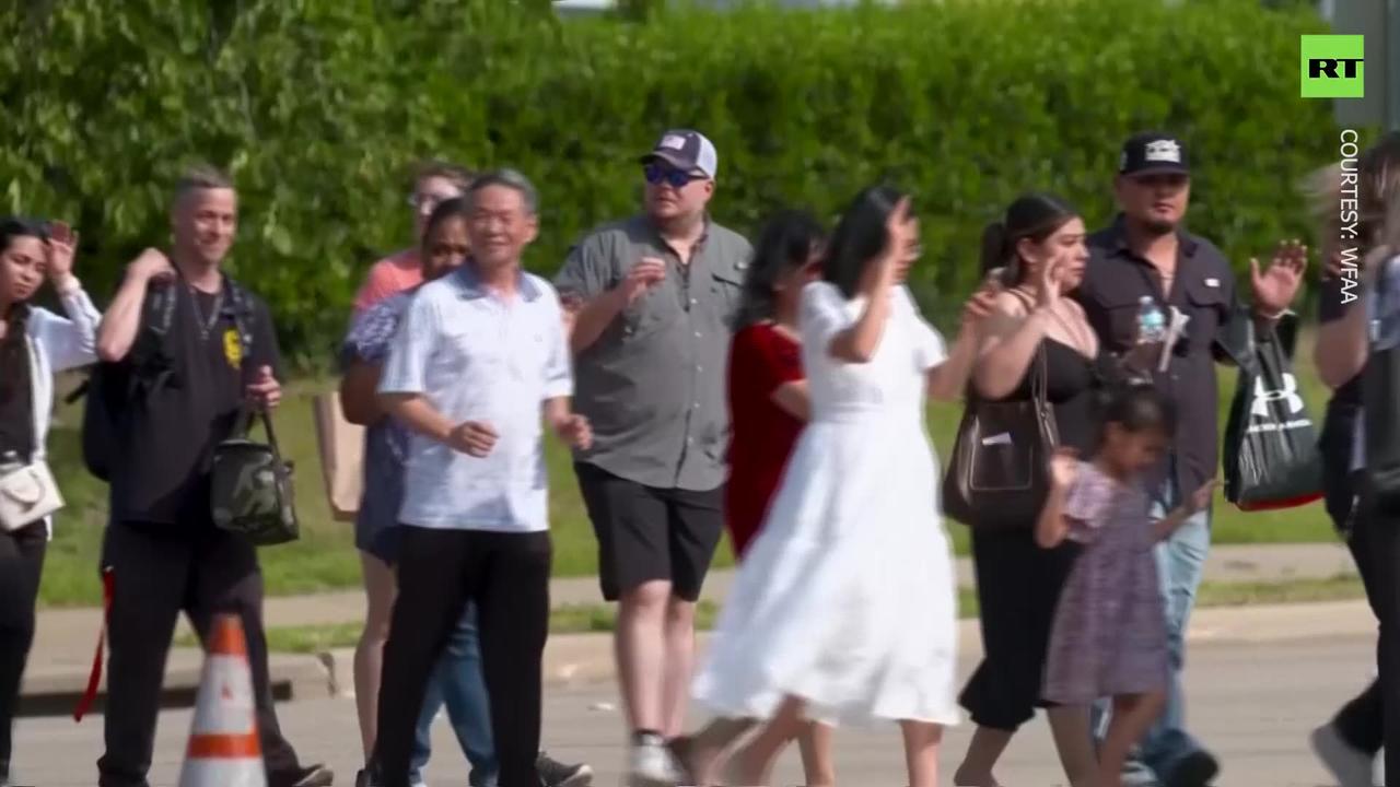 ‘Run, run!’: People flee as mass shooting hits Texas mall
