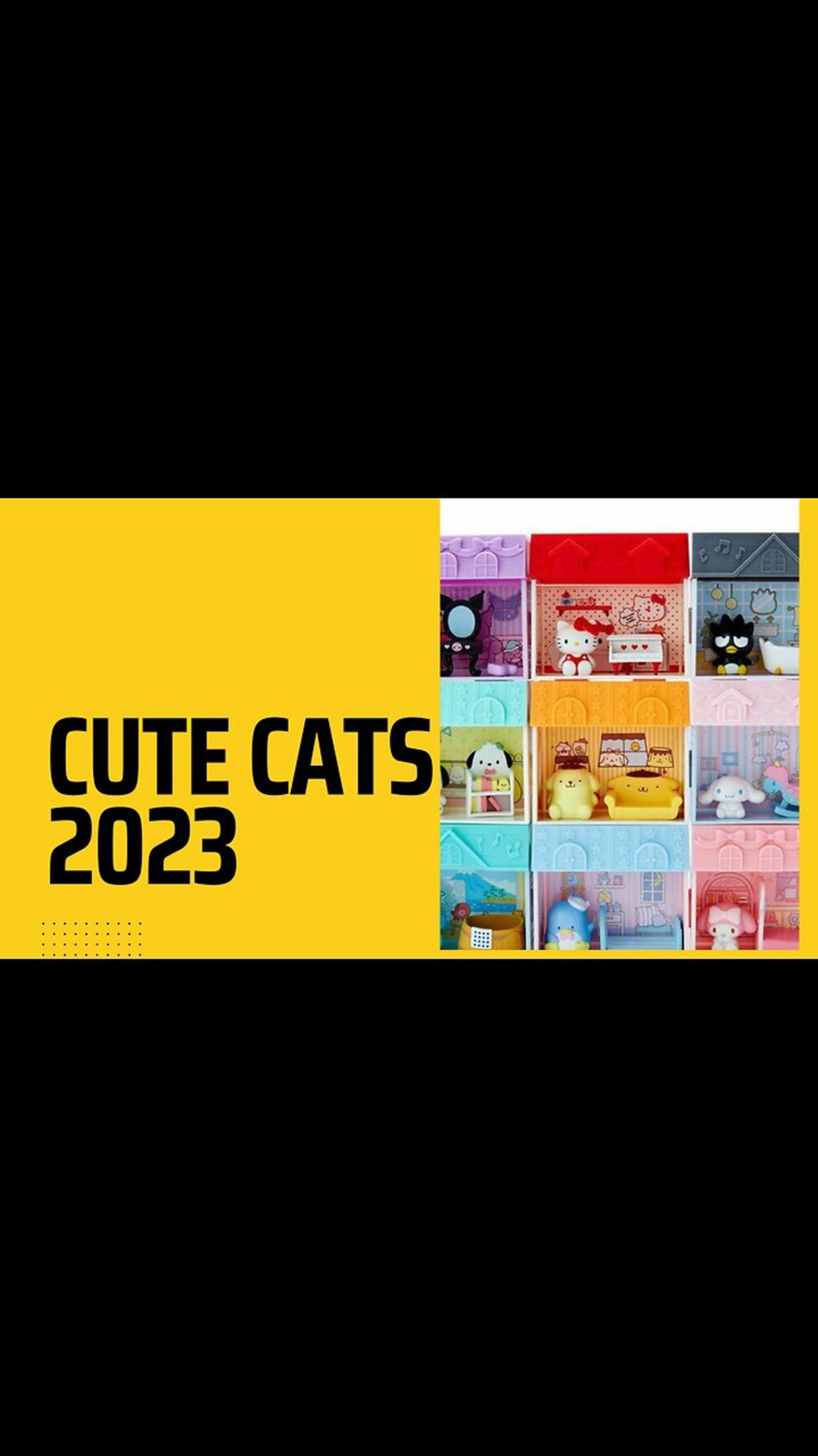 Cute cats 2023! Cute cats playing with baby!try not to laugh😂😂