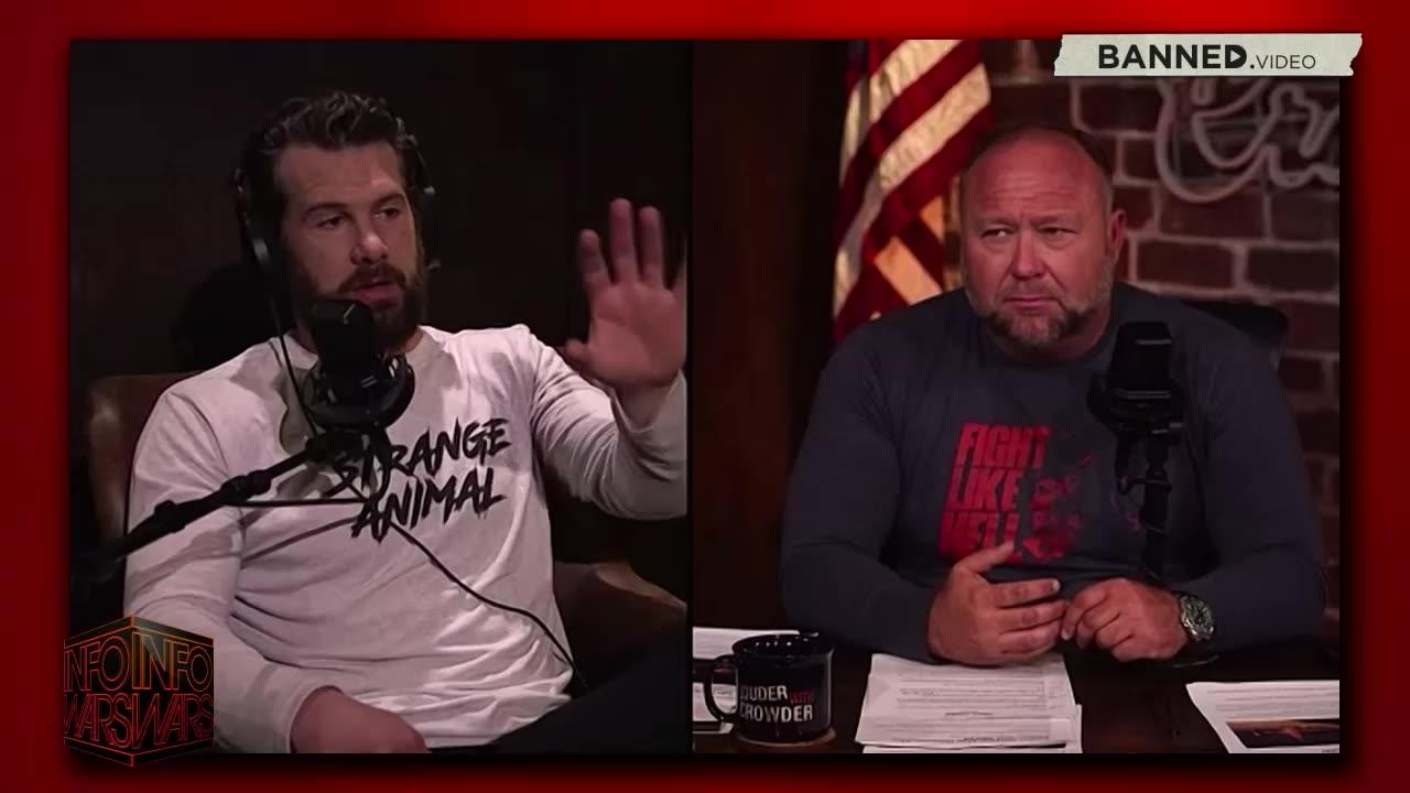 Steven Crowder and Alex Jones Break Down the One News Page VIDEO