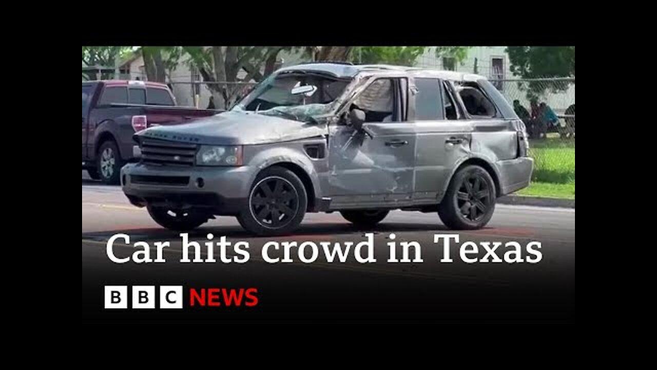 Brownsville- Eight dead as car strikes people in Texas border town – BBC News