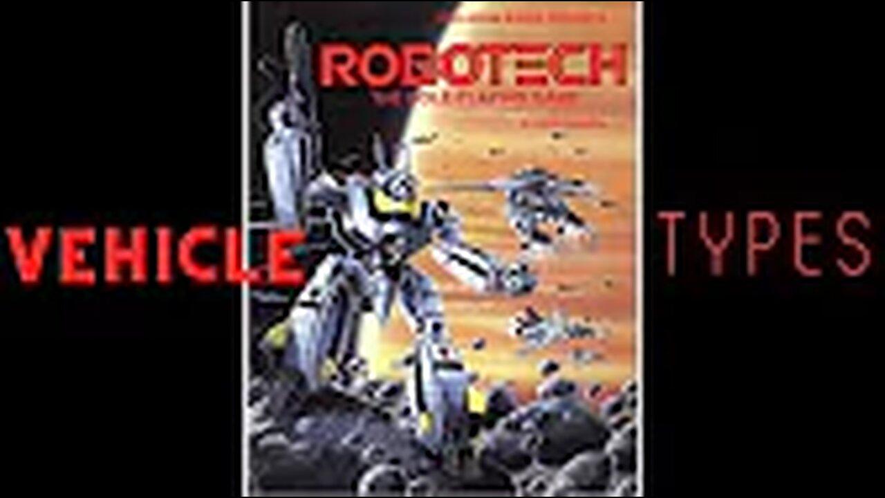 Robotech RPG the Vehicles - One News Page VIDEO