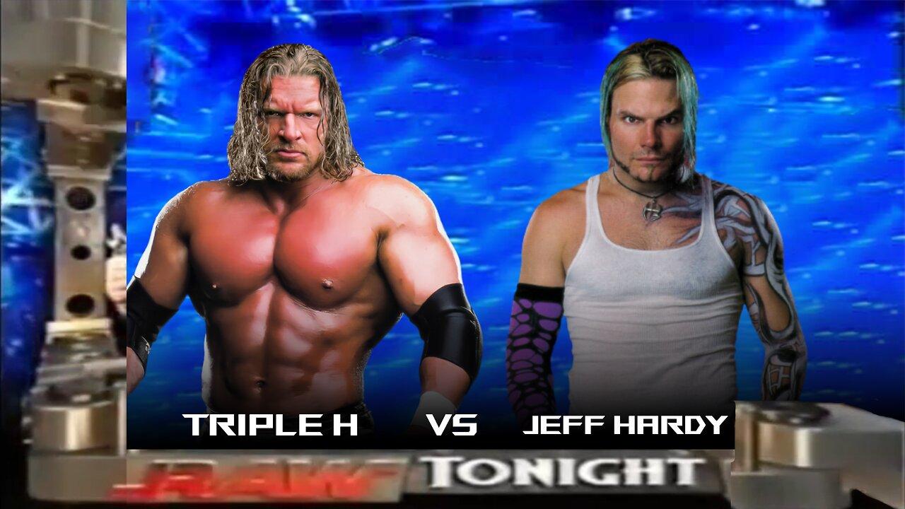 Triple H vs Jeff Hardy (Full Match)