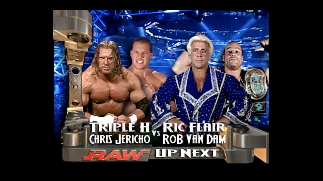 Triple H & Chris Jericho vs Ric Flair & Rob Van Dam (Full Match)