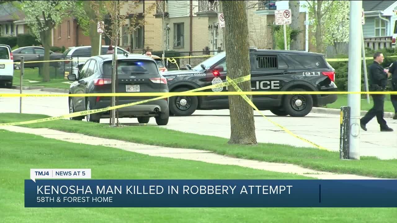 Kenosha man killed in robbery attempt