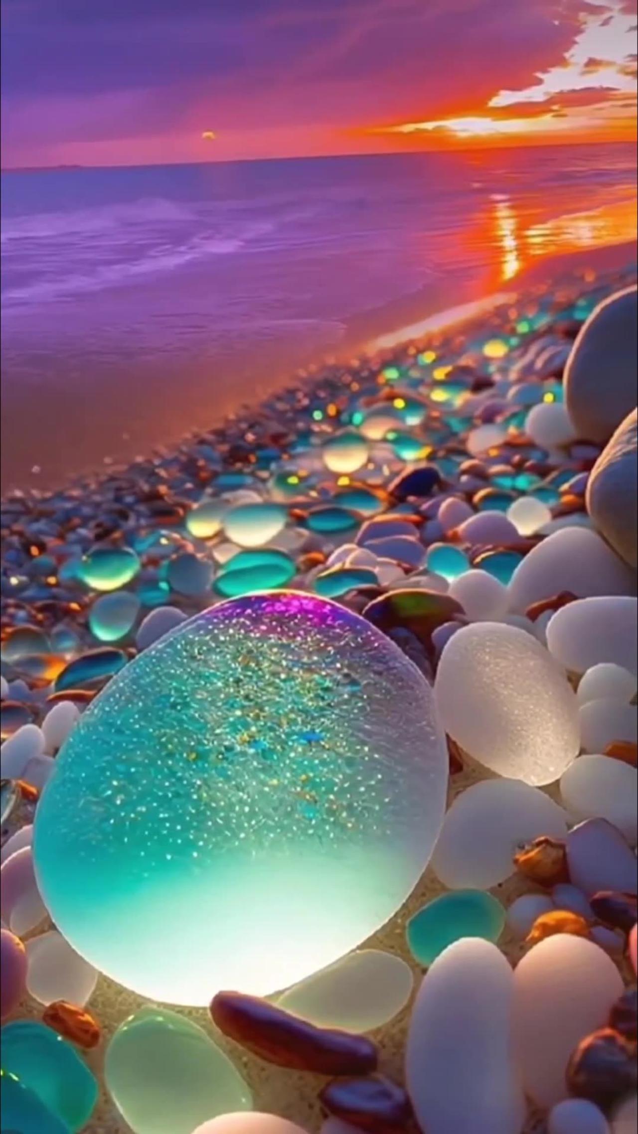 Mesmerizing-Glass Beach California - One News Page VIDEO