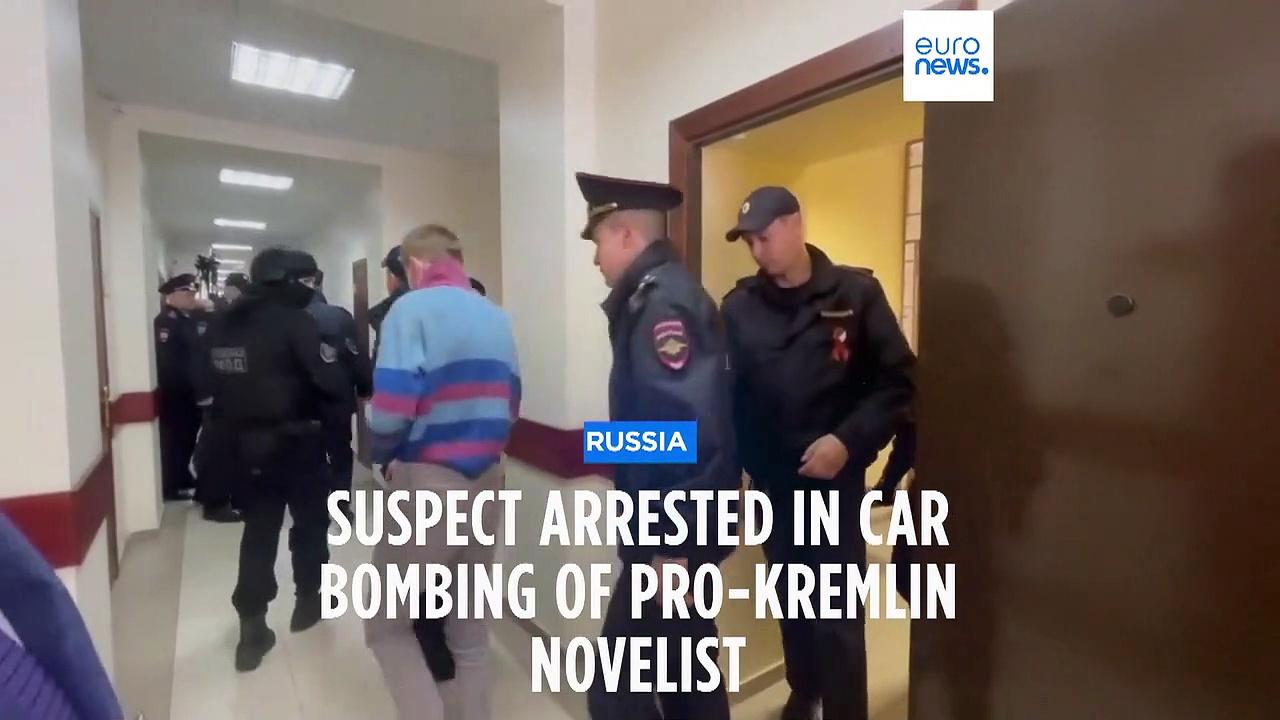 Suspect arrested over car bomb attack on pro-Kremlin writer Zakhar Prilepin