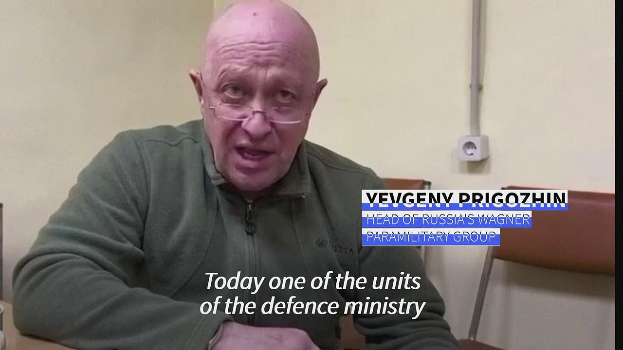 Wagner boss says Russian army unit fled combat in Bakhmut