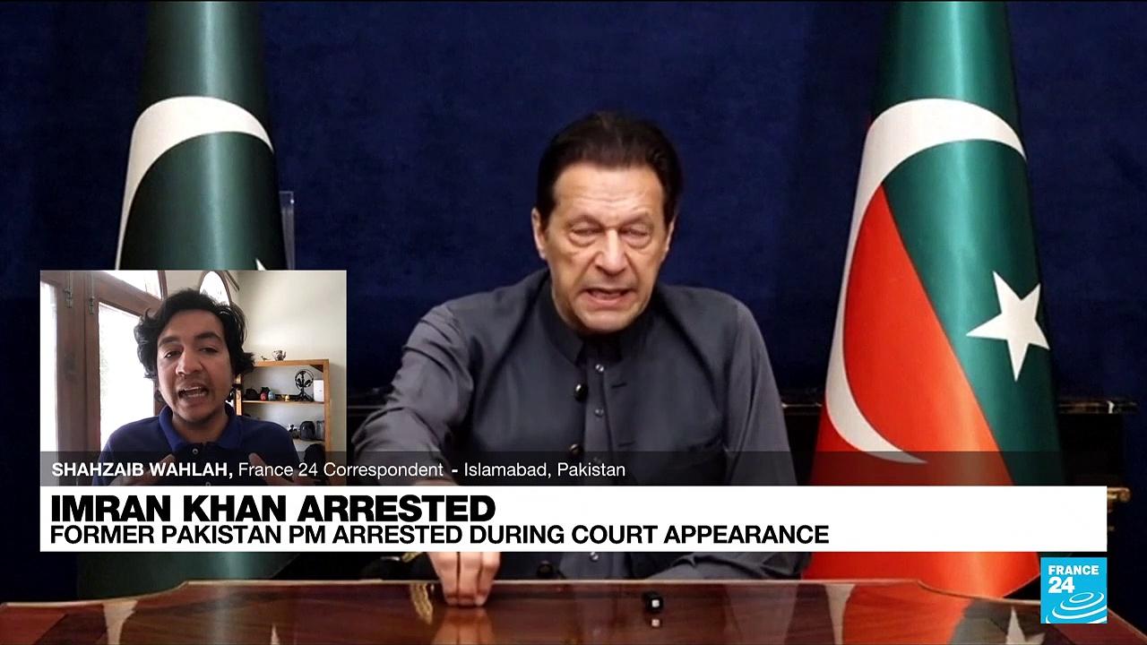 Former Pakistan Pm Imran Khan Arrested During One News Page Video 6205