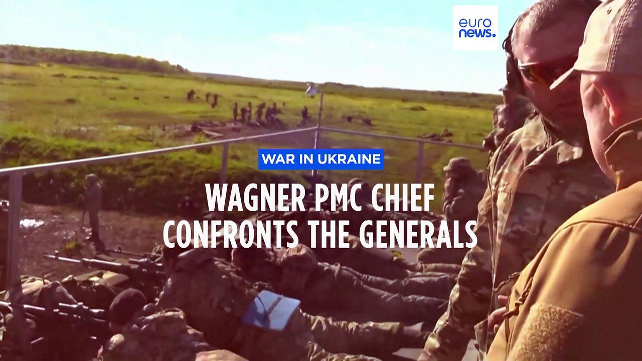 Wagner boss delivers a second video attack on the Kremlin's generals