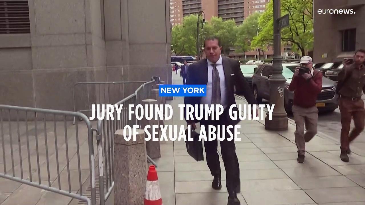 Jury rejects rape claim against Donald Trump but finds him liable for sexual assault