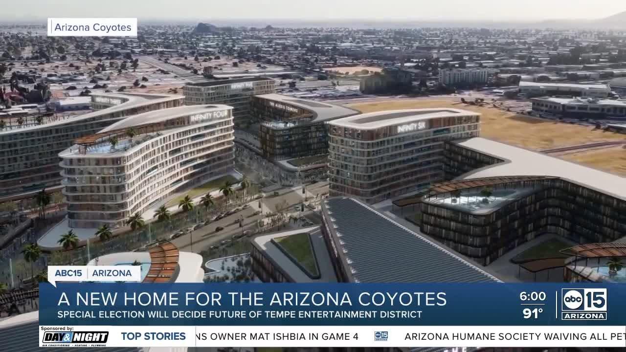 Tempe special election to decide fate of Coyotes' arena, entertainment district