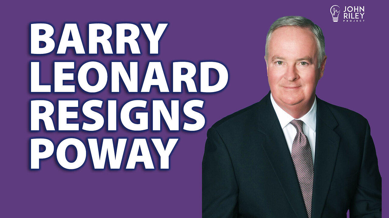 Poway Councilman Barry Leonard announces resignation