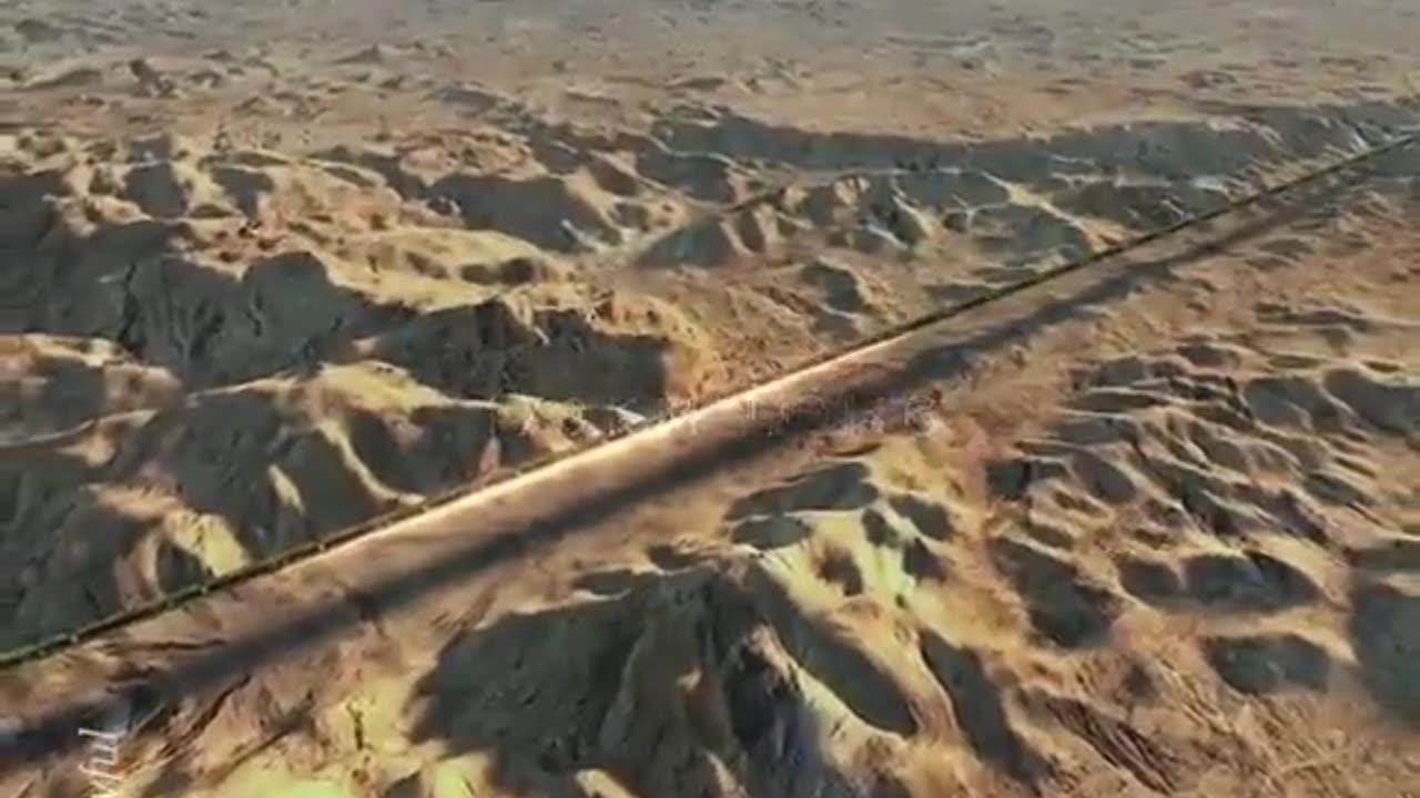 The Line is a proposed smart linear city in Saudi Arabia in Neom,