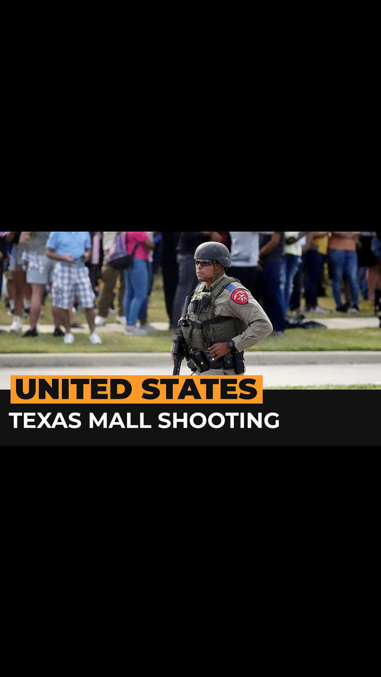 Texas mall mass shooting caught on camera | Newsfeed