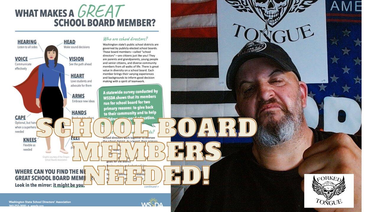 a School Board Member! One News Page VIDEO
