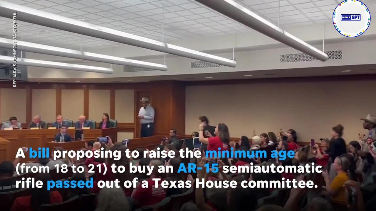 Gun bill to raise age for AR-15 purchase passes Texas committee