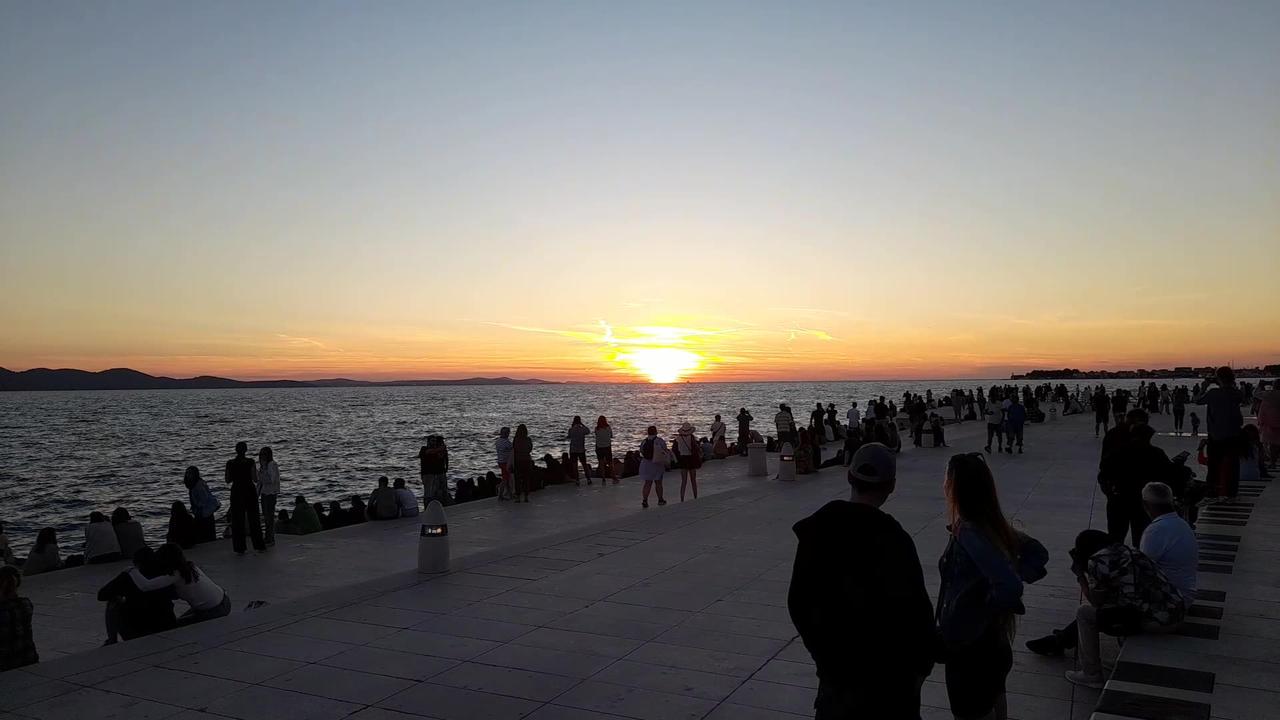 The Sea Organ and Greeting to the Sun from Zadar, Croatia
