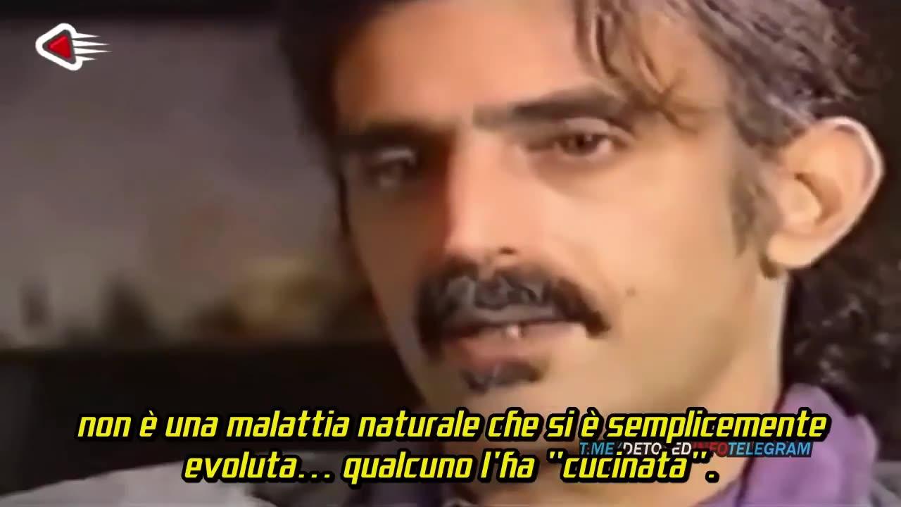 Frank ZAPPA: 'AIDS was created in a genetic engineering laboratory, it is not something natural'