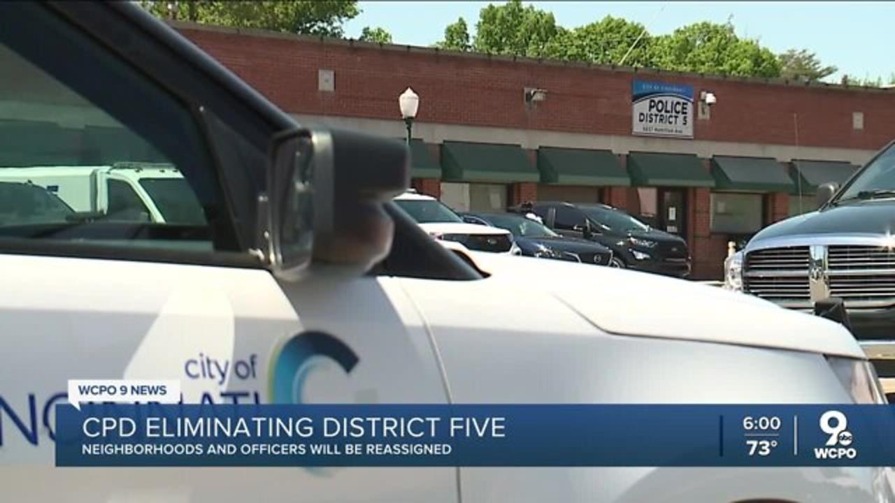 Cincinnati Police Department will restructure, eliminate a district
