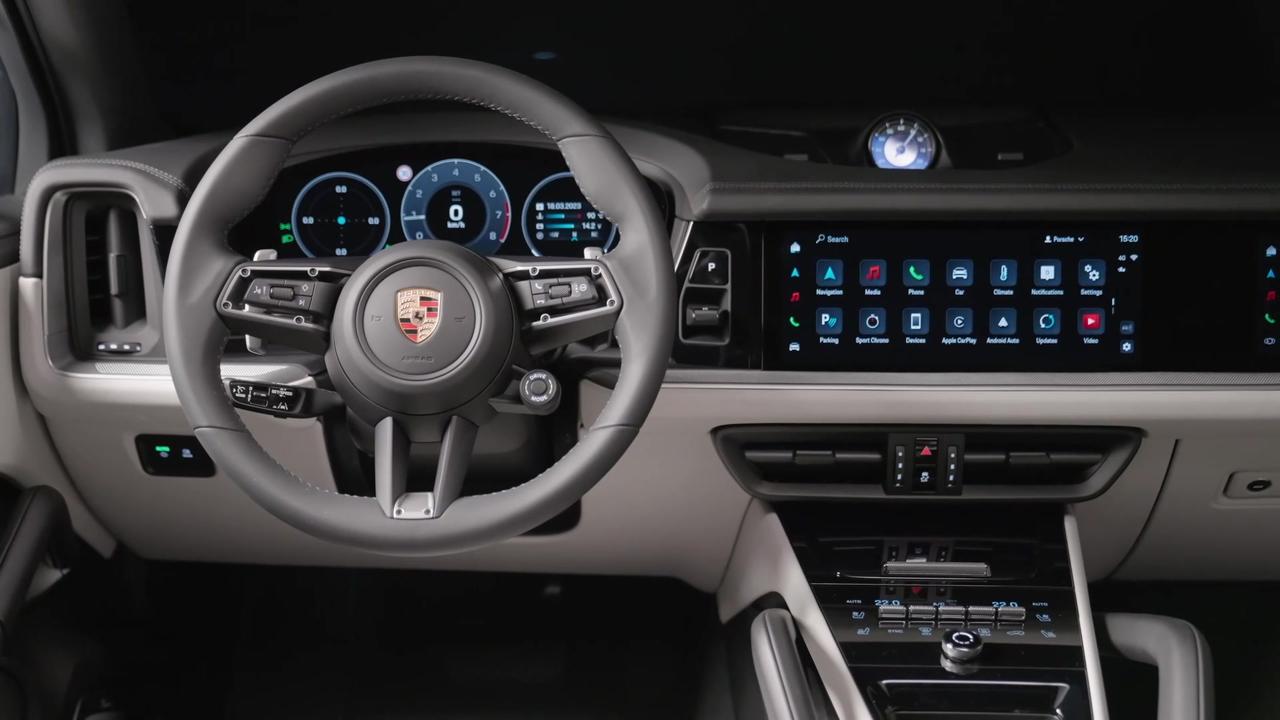 The new Porsche Cayenne Interior Design in One News Page VIDEO