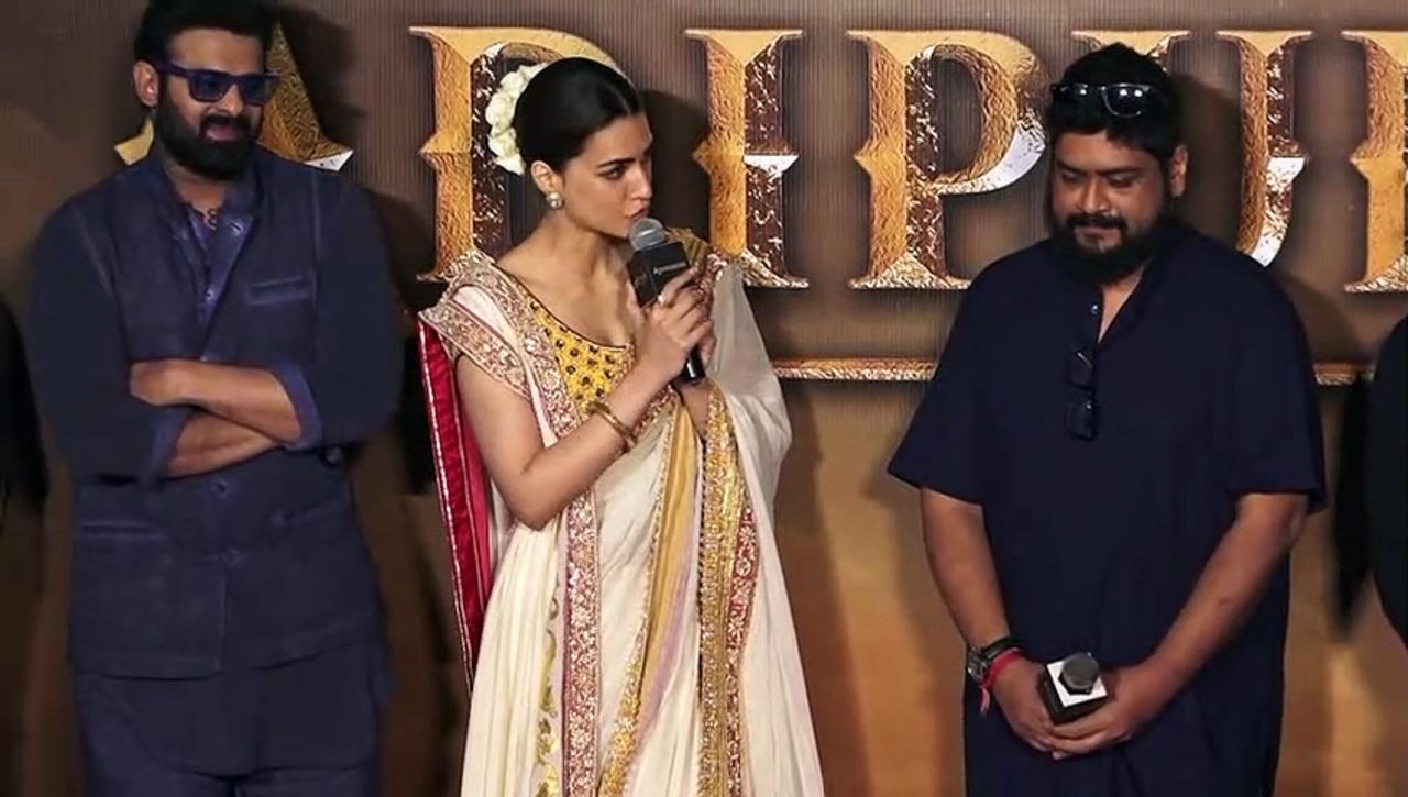 Kriti Sanon gets emotional at 'Adipurush' trailer launch