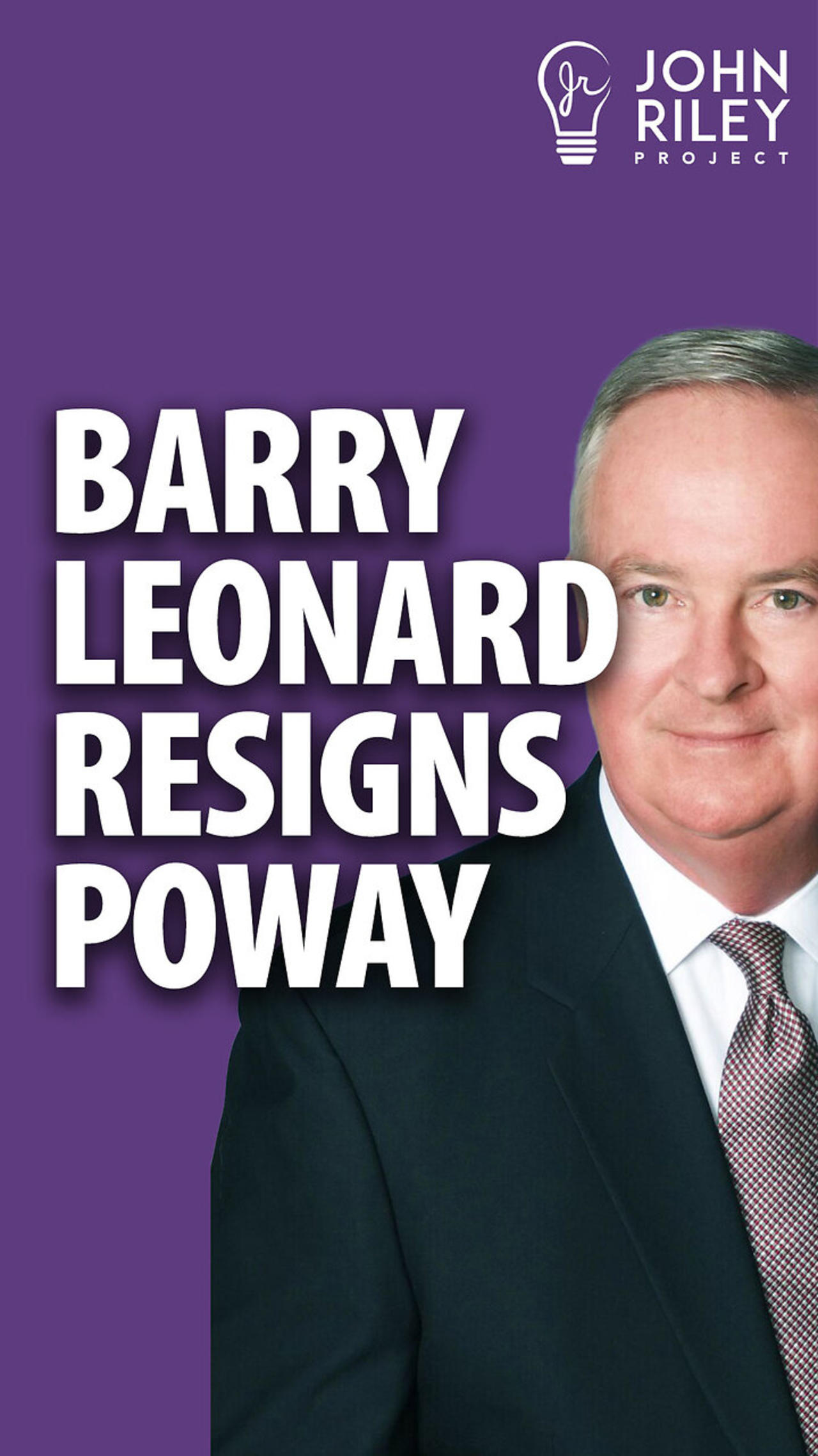 Poway Councilman Barry Leonard resigns. How will they replace him?