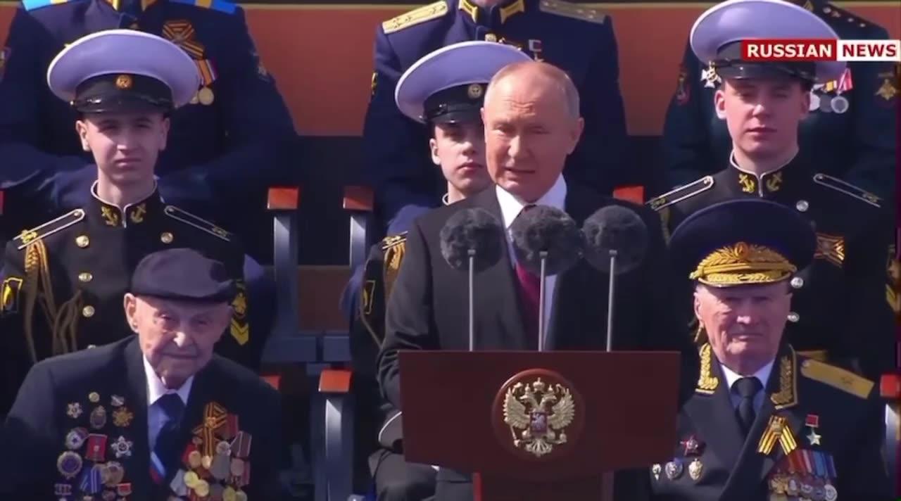 Putin's speech at the Victory Day parade! Kremlin,May 9 2023