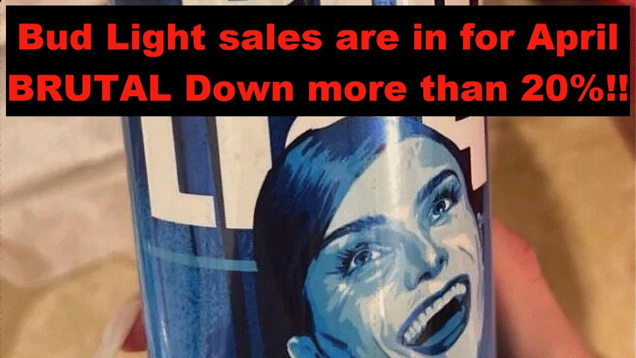 Boycott is REAL! Bud Light sales down more than 20%!
