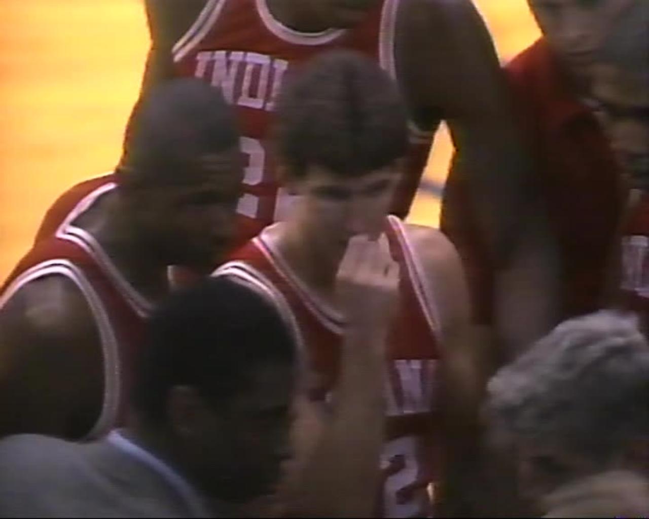 January 12, 1987 - A Fantastic Finish in College Basketball: Indiana at Michigan