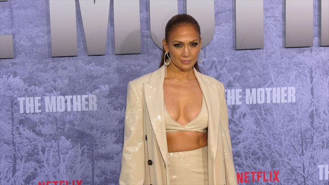 Jennifer Lopez 'The Mother' Premiere Black Carpet Arrivals