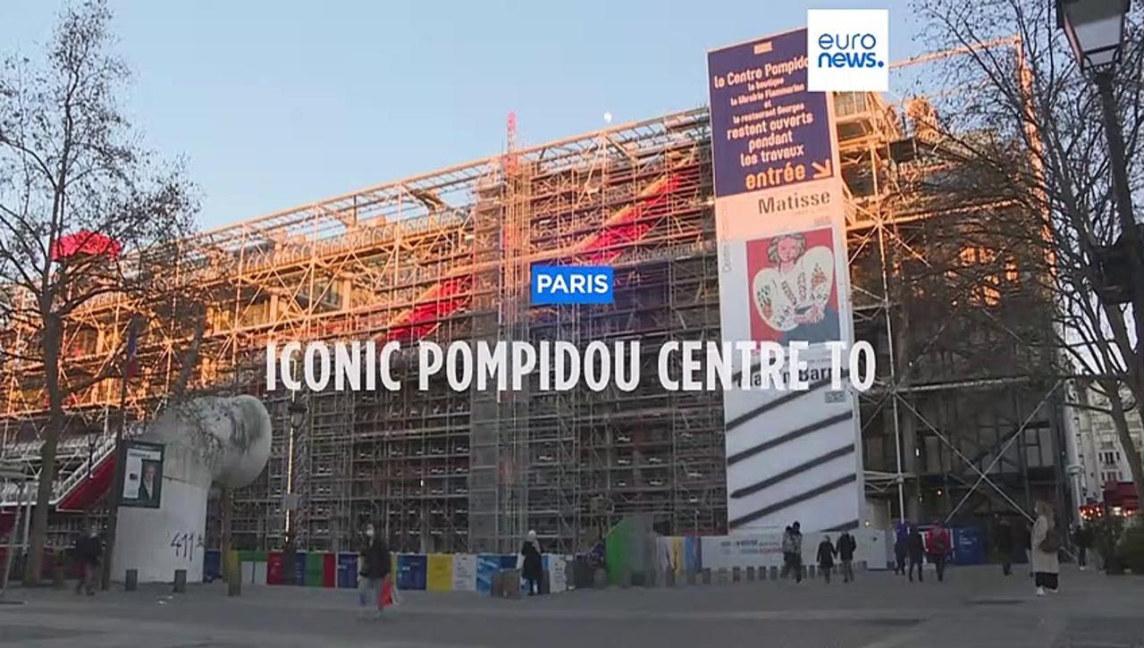 Iconic Paris art museum the Pompidou Centre to close for renovations