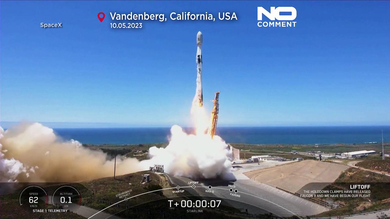 WATCH: Falcon 9 SpaceX rocket launch carries 51 satellites into orbit