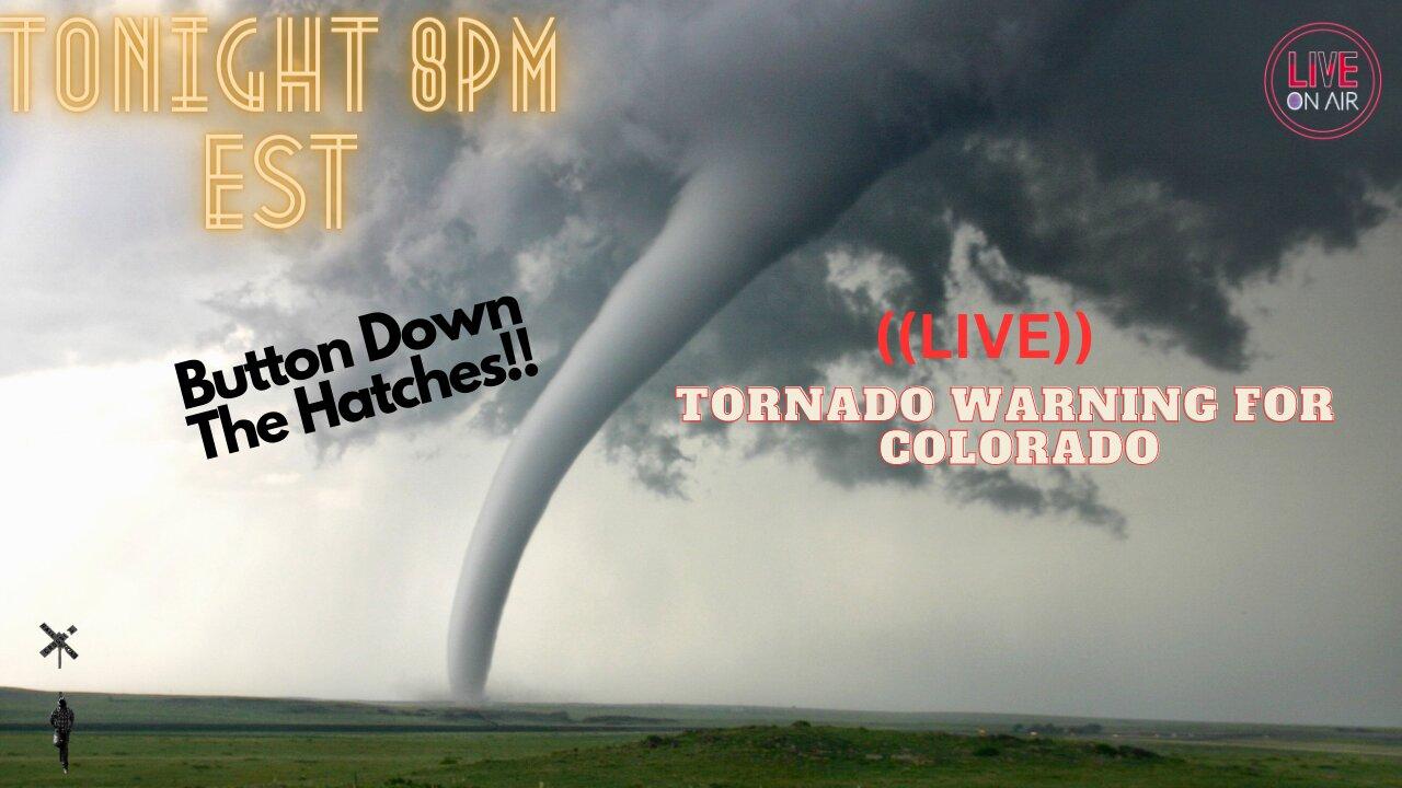 BREAKING ((LIVE)) Tornado WARNINGS For COLORADO One News Page VIDEO