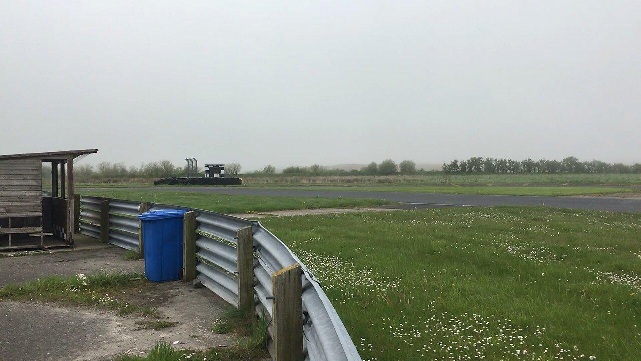 Michael dunlop practicing for the northwest on his superbike