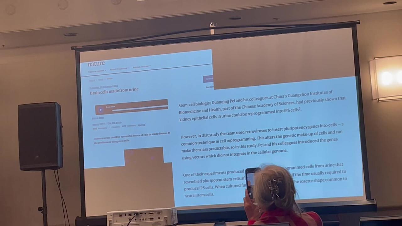 Jonathan Otto and stem cells One News Page VIDEO