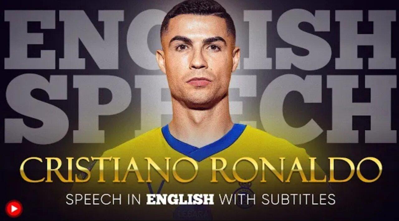 speech on cristiano ronaldo in english