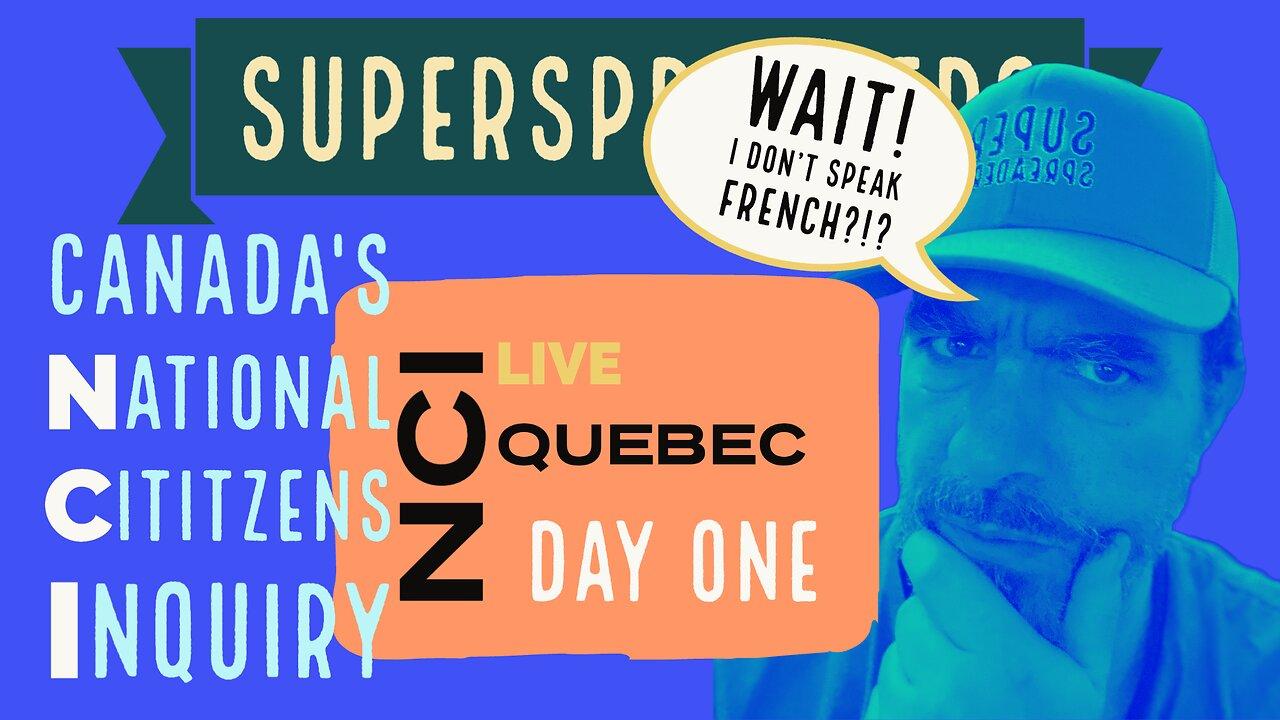 NCI Québec - Day One - Watch with J LIVE!