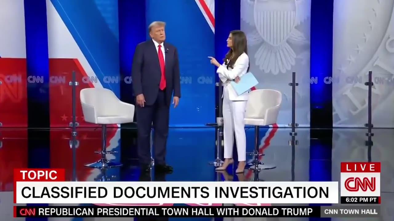 Trump Calls CNN Host 'A Nasty Person' Right To Her Face