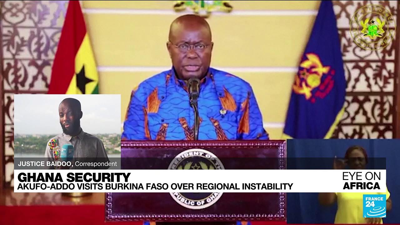 Ghana's president visits Burkina Faso over regional instability