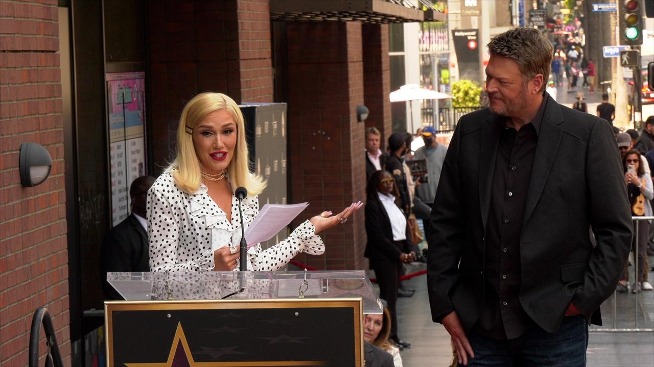 Gwen Stefani speech at Blake Shelton's Hollywood Walk of Fame Star ceremony