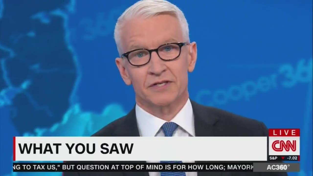 Anderson Cooper Melts Down In First Monologue Since Trump Town Hall