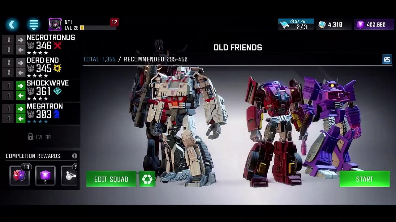 TRANSFORMERS to Fight One News Page VIDEO