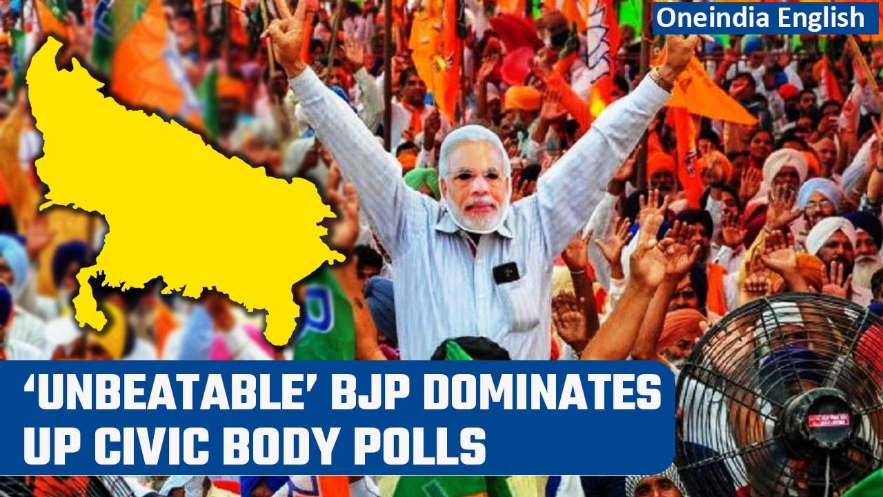 UP Municipal Election Results: Clean sweep for BJP; Samajwadi Party, BSP fail | Oneindia News