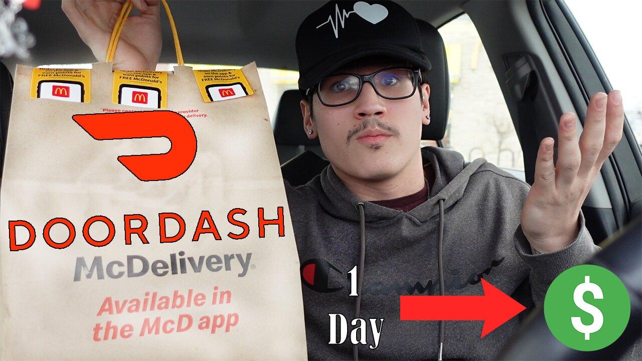 How Much Can You Make In 1 Day From DoorDash (mini-movie)