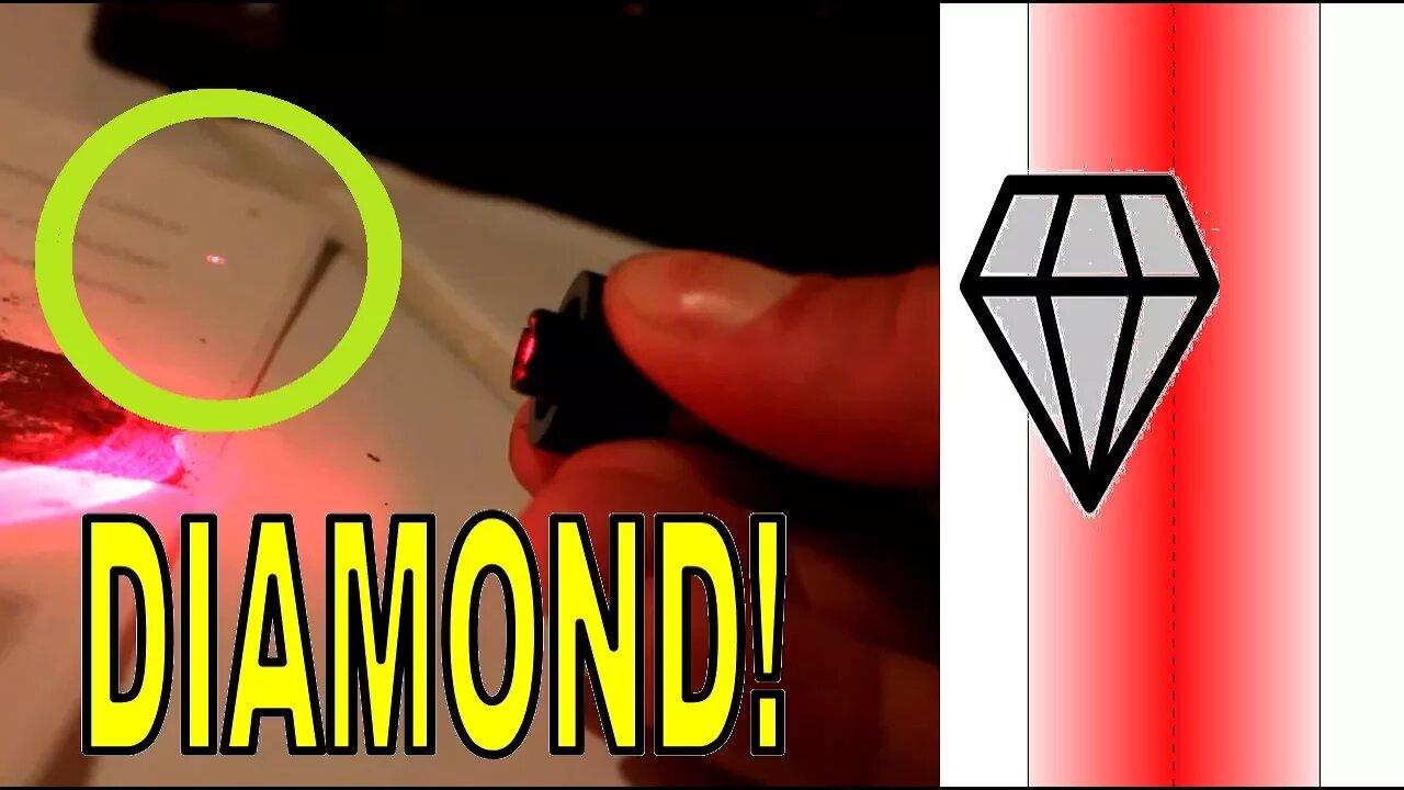 Levitating DIAMONDS with a laser beam!! One News Page VIDEO