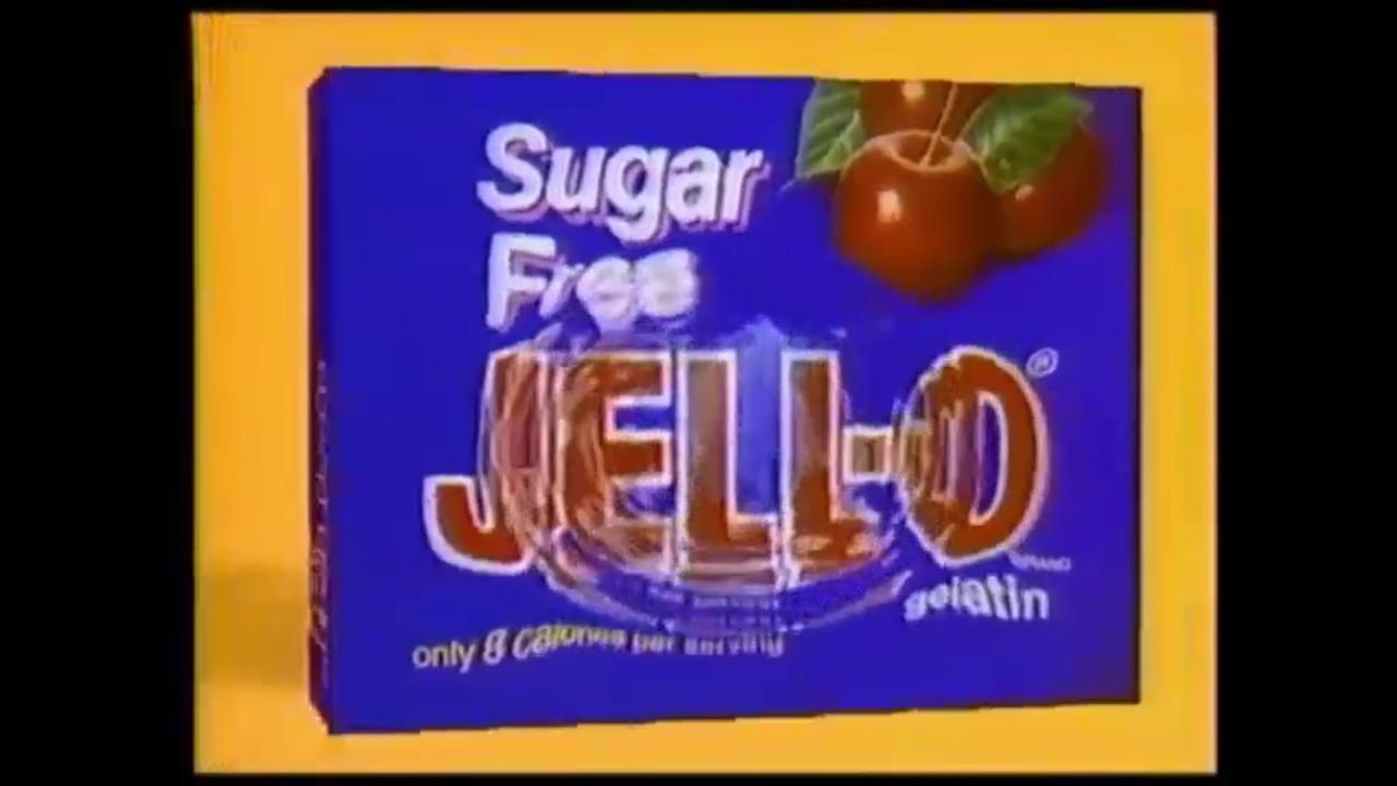 Jell-O Sugar Free 'Give in to the taste' #2 TV Commercial - 1980's