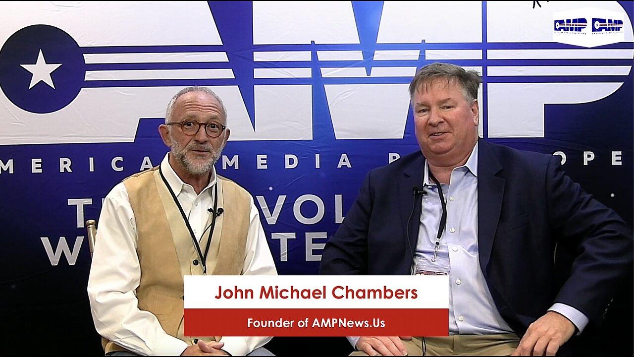 Exclusive Interview with John Chambers and James Grundvig I Miami ReAwaken America Conference