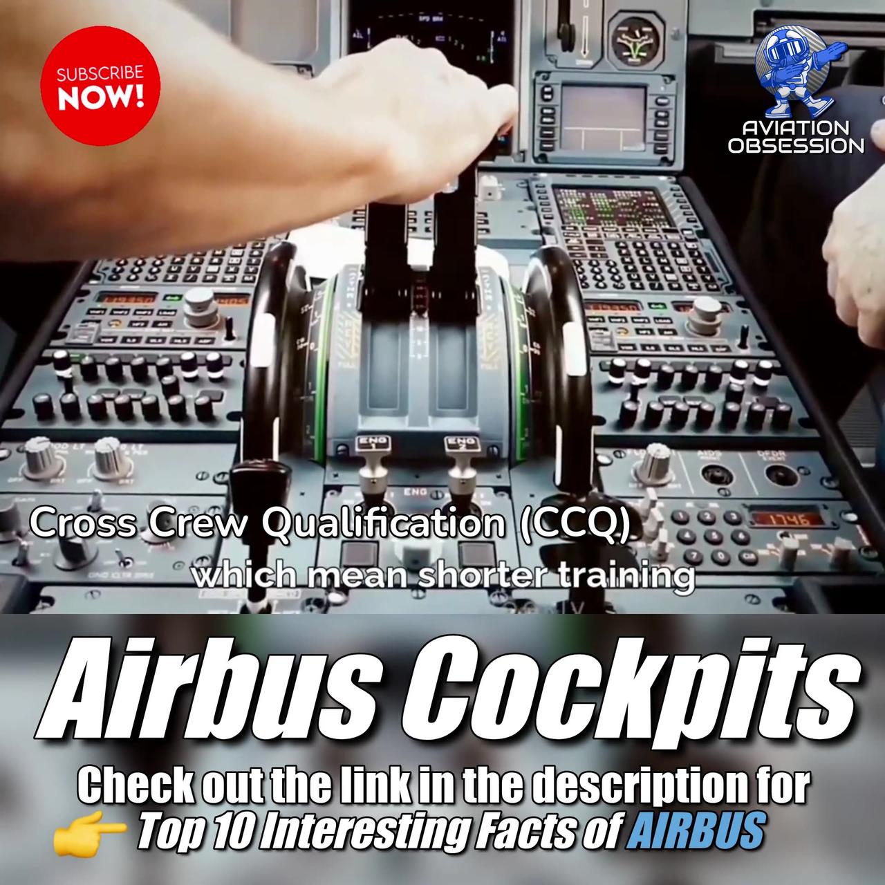 Airbus's Fleet Same Cockpit Design
