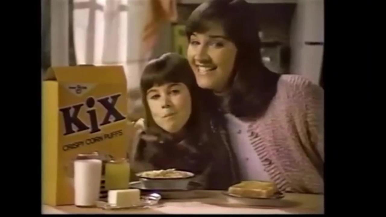 Kix Cereal Song TV Commercial 1981 One News Page VIDEO